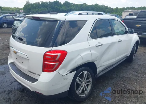 2016 Chevrolet Equinox Ltz from USA, damaged, VIN 2GNALDEK7G6293921